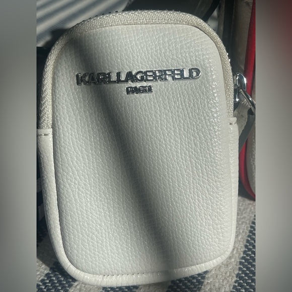 Retail:$228 KARL LAGERFELD structured camera-style crossbody bag - Picture 9 of 12